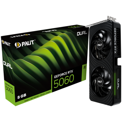 Palit RTX5060 DUAL 8GB GDDR7 NE75060019P1-GB2063D Видеокарта