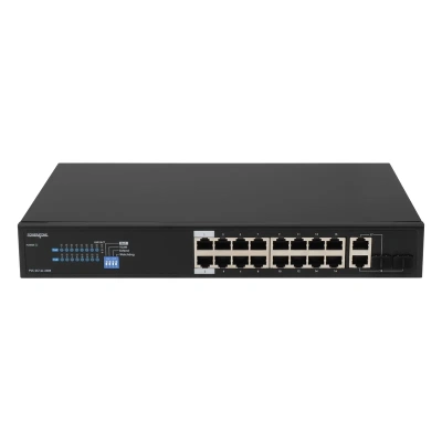 POWERTONE PUS-2C16L-250R Неуправляемый PoE коммутатор 4
