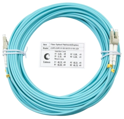 Cabeus FOP-50-LC-LC-25M Шнур оптический 1