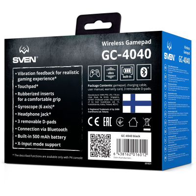 SVEN GC-4040 SV-016012 Беспроводной геймпад 5