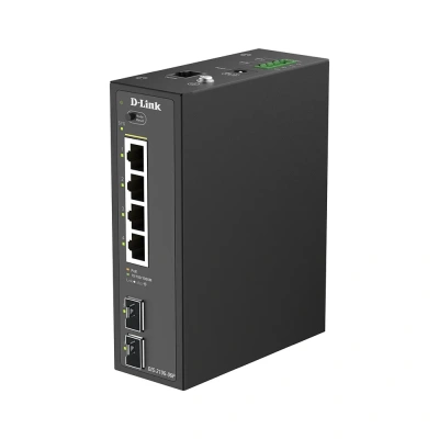 D-Link DIS-210G-06P/A1A Промышленный L2 коммутатор 1