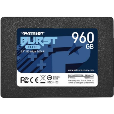 Patriot Burst Elite 960 ГБ SATA накопитель PBE960GS25SSDR