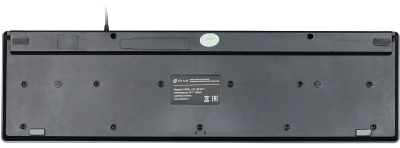 Oklick 550ML черный USB slim Multimedia LED 1061617 Клавиатура 1