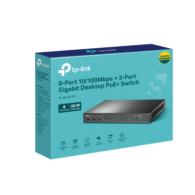 TP-Link TL-SL1311P Настольный коммутатор 2