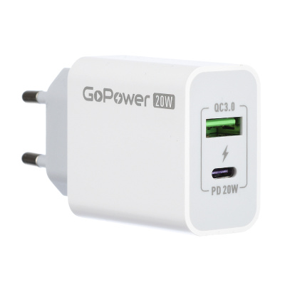 GoPower GPQC08 00-00028401 Сетевое З/У