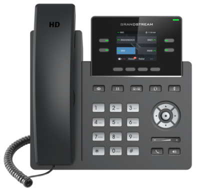 Grandstream GRP2612W (черный) Телефон VoIP 1