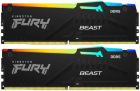 Kingston FURY Beast Black RGB 32GB Память оперативная KF552C40BBAK2-32