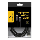 Cablexpert CC-DP-HDMI-1M Кабель DisplayPort->HDMI 2