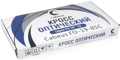 Cabeus FO-19-8SC Кросс бокс оптический 19 1