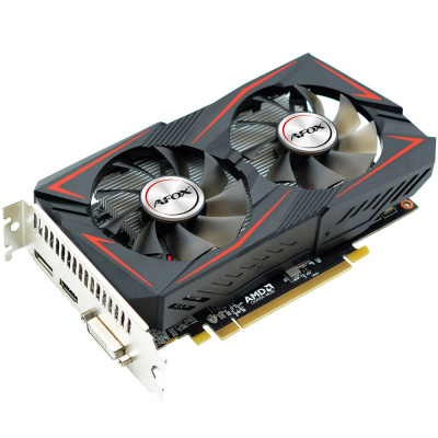 Afox AMD Radeon RX 550 4Gb AFRX550-4096D5H7-V2 Видеокарта 3