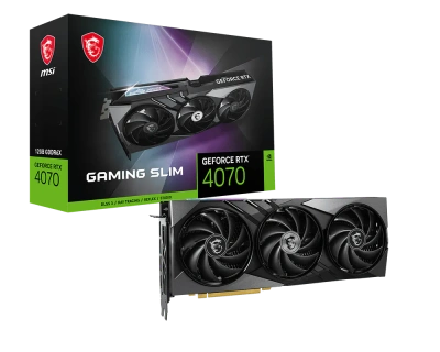 MSI RTX 4070 GAMING SLIM 12G Видеокарта 4