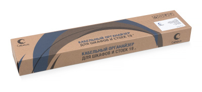 Cabeus JB08-1U-BK Кабельный органайзер 1