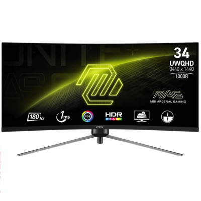 MSI MAG 345CQR 9S6-3DD14H-022 Монитор