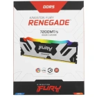 Kingston FURY Renegade Silver/Black KF572C38RSA-16 Модуль памяти 4