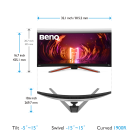 BenQ MOBIUZ EX3415R Монитор 9H.LK2LJ.TBE 3