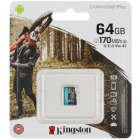 Kingston Canvas Go! Plus microSDXC 64 ГБ Карта памяти SDCG3/64GB