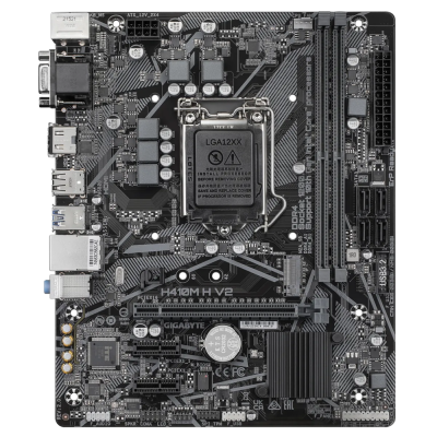 Gigabyte H410M H V2 2.0 Материнская плата 1