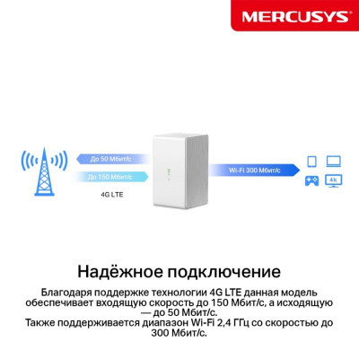 Mercusys MB110-4G Маршрутизатор 6