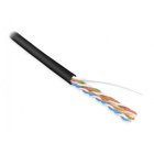Hyperline UUTP4-C5E-S24-IN-LSZH-BK-100 Кабель витая пара