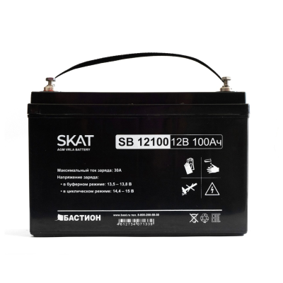 Bastion SKAT SB 12100 Аккумулятор свинцово-кислотный   1