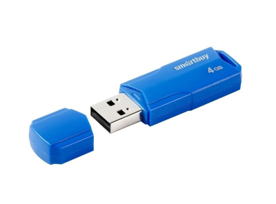Smartbuy CLUE Blue 4Gb USB-накопитель SB4GBCLU-BU