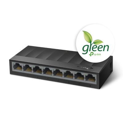 TP-Link LS1008G 8-портовый настольный коммутатор 10/100/1000 Мбит/с 1