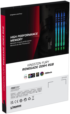 Kingston FURY Renegade RGB KF436C16RBA/8 Память оперативная 8GB   3
