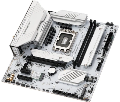 MAXSUN MS-TERMINATOR B760M GKD5 ICE Материнская плата 2