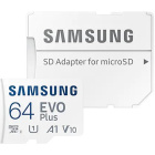 Samsung EVO Plus microSDXC 64 ГБ (MB-MC64KA/EU) Карта памяти