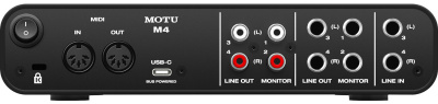 MOTU M4 3140 Аудиоинтерфейс USB 2