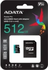 ADATA microSDXC 512Gb Premier Pro Карта памяти AUSDX512GUI3V30SA2-RA1
