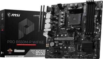 MSI PRO B550M-P WIFI6E Материнская плата