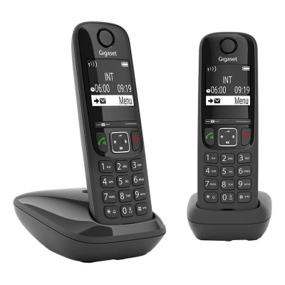 Gigaset AS690 DUO Dect RUS Радиотелефон L36852-H2816-S301 1
