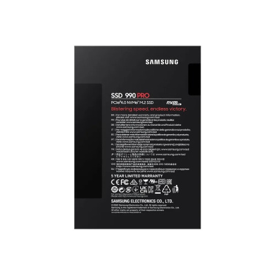 Samsung 990 PRO 2TB MZ-V9P2T0BW SSD накопитель 5