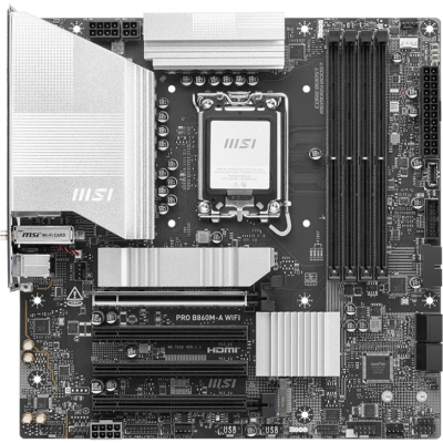 MSI PRO B860M-A WIFI Материнская плата 4