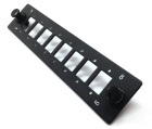 Hyperline FO-FP-W140H42-8SC/DLC-BK Лицевая панель