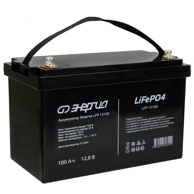 Энергия LFP 12100 (L0201-0158) Аккумулятор 1