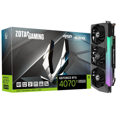 Zotac RTX4070Ti SUPER AMP HOLO ZT-D40730F-10P Видеокарта
