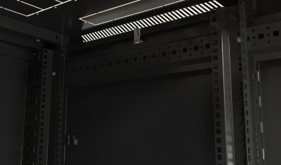Hyperline TTB-1868-DD-RAL9004 Монтажный шкаф 4
