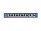 Hikvision DS-3E0310HP-E Коммутатор неуправляемый PoE