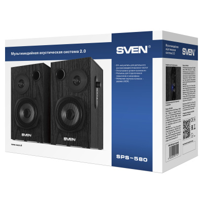 Sven SPS-580 SV-017521 Колонки  деревянные 5