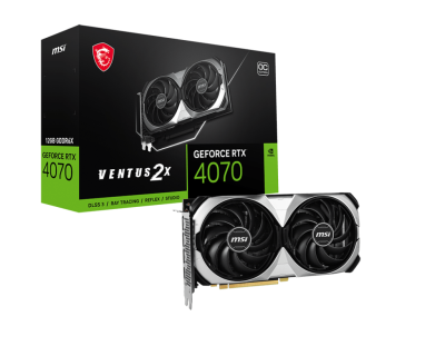 MSI GEFORCE RTX 4070 VENTUS 2X 12G OC Видеокарта 4