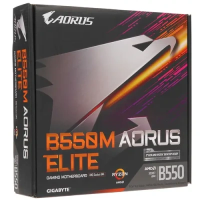 Gigabyte B550M AORUS ELITE Материнская плата 4