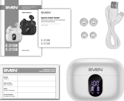 SVEN E-310B SV-022624 Гарнитура 5