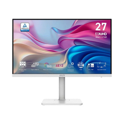 MSI Modern MD272UPHW White 9S6-3PB19H-403 Монитор 1
