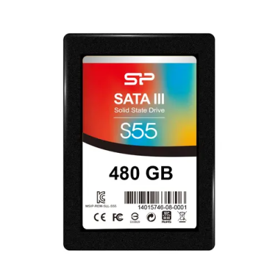 Silicon Power Slim S55 SATA накопитель SP480GBSS3S55S25