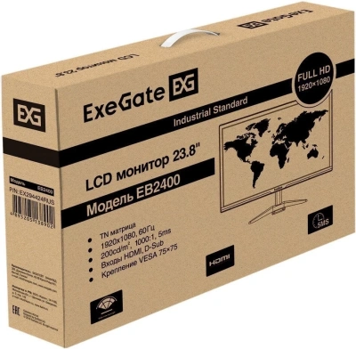 ExeGate EB2400 EX294424RUS Монитор 6