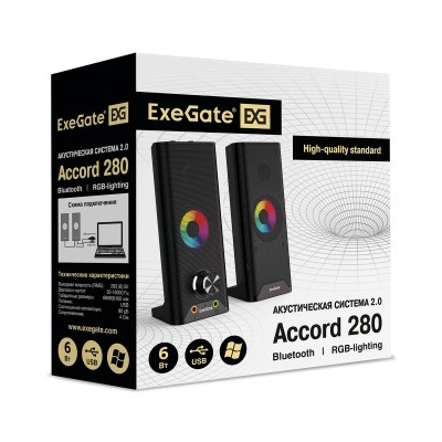 ExeGate Accord 280 EX289681RUS Колонки 7