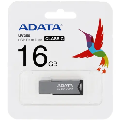 ADATA AUV250-16G-RBK Накопитель USB2.0 16GB  2