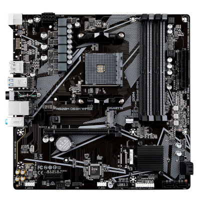 Gigabyte A520M DS3H WF6E A520M DS3H WF6E Материнская плата 1